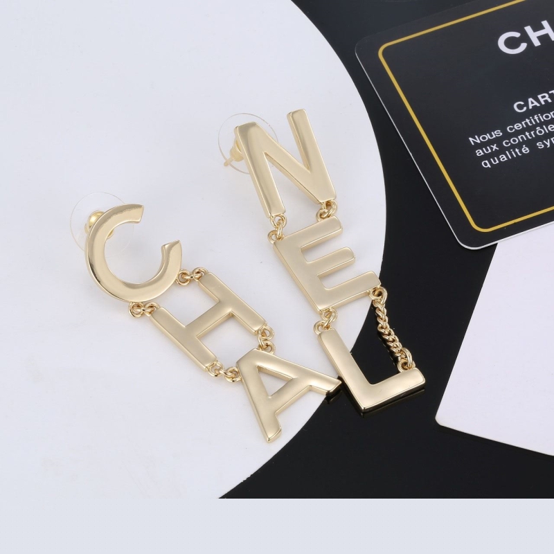 Ch*el earrings